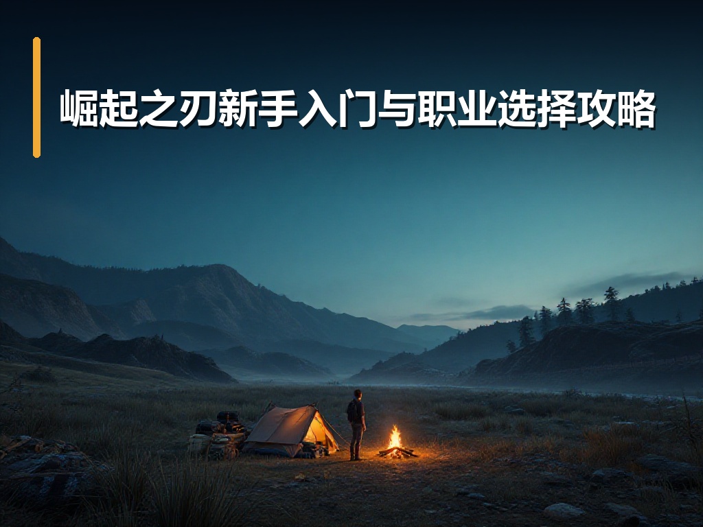 崛起之刃新手入门与职业选择攻略