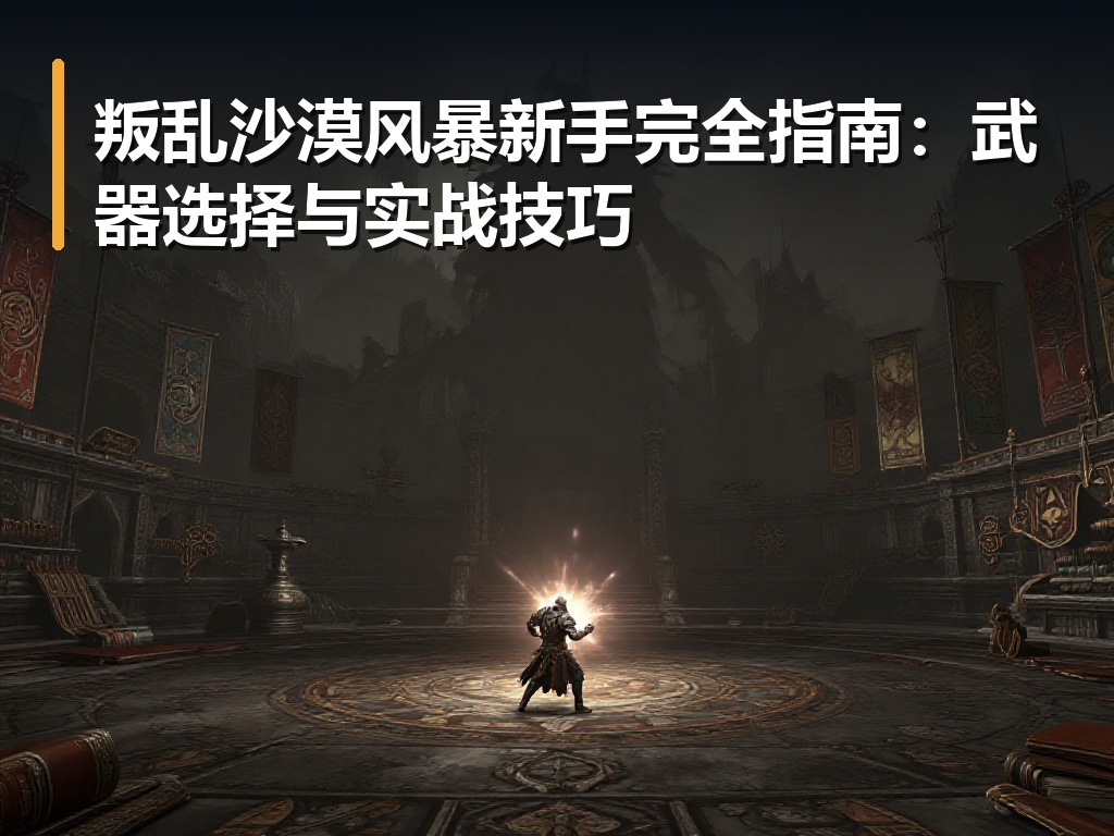 叛乱沙漠风暴新手完全指南：武器选择与实战技巧