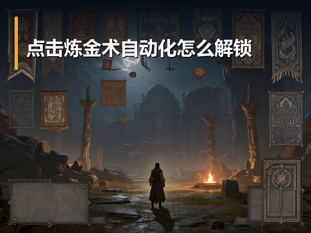 点击炼金术自动化怎么解锁