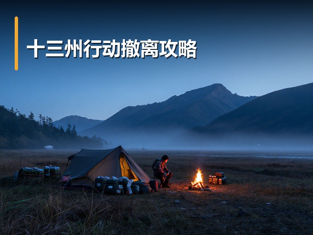 十三州行动撤离攻略