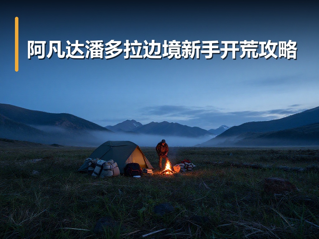 阿凡达潘多拉边境新手开荒攻略
