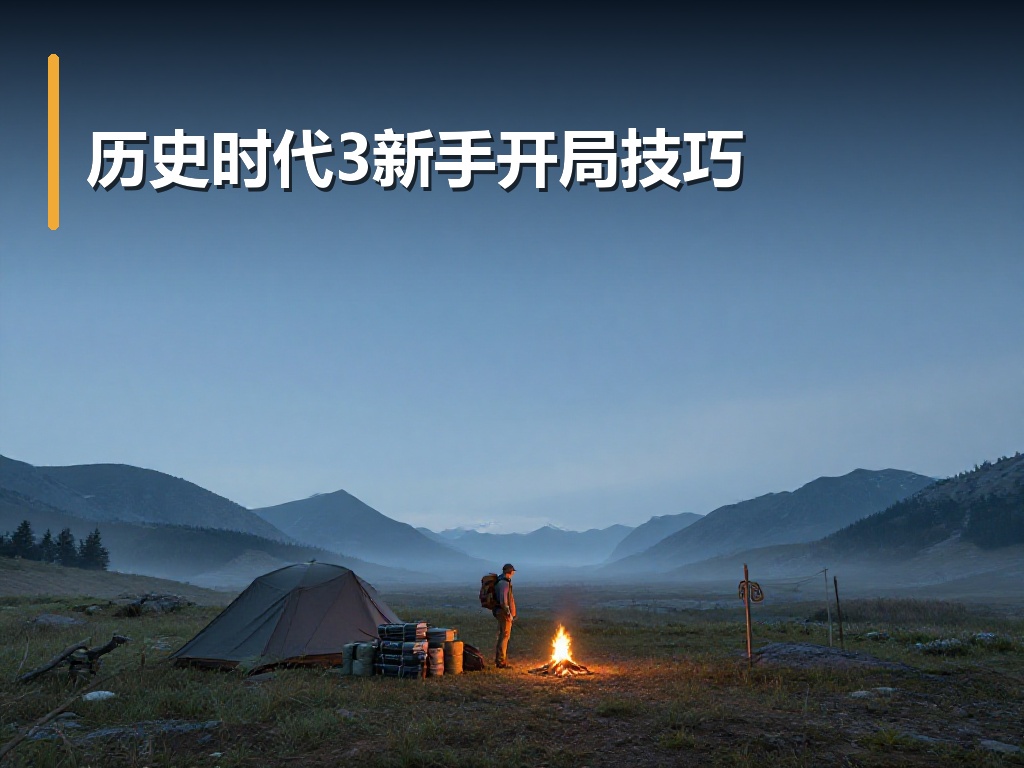 历史时代3新手开局技巧