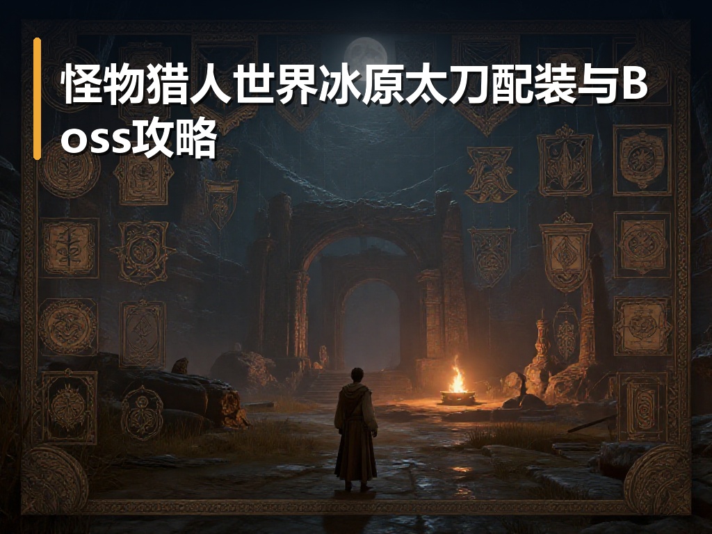 怪物猎人世界冰原太刀配装与Boss攻略